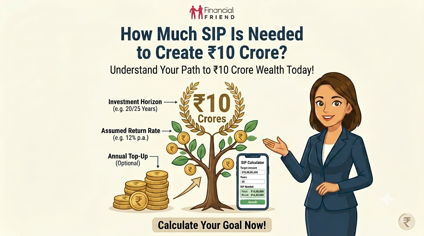 SIP for 10 crore corpus
