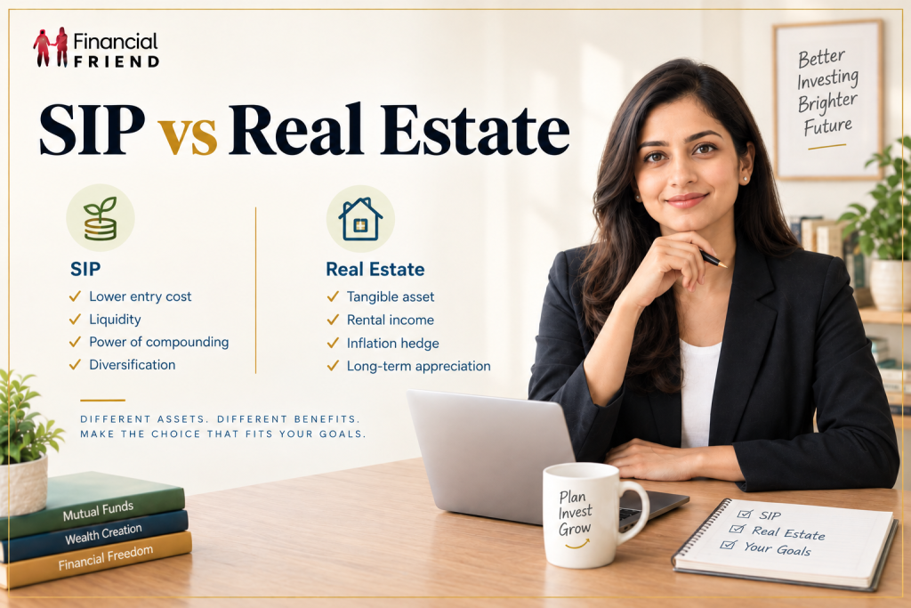SIP vs Real Estate